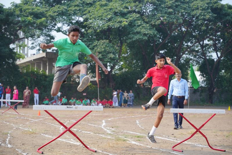 Glimpses of the Athletic Meet 