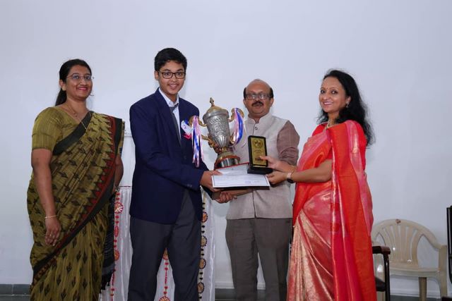 Winner (1st Rank): Master Shiven Harani from VP's Magarpatta City Public School, Pune